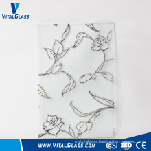 4-6mm Frosted/Acid Etched Decorative/Art Glass with CE & ISO9001